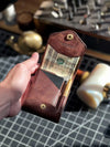 Slim Leather Wallet with Pen Slot – Handcrafted Full-Grain EDC Wallet