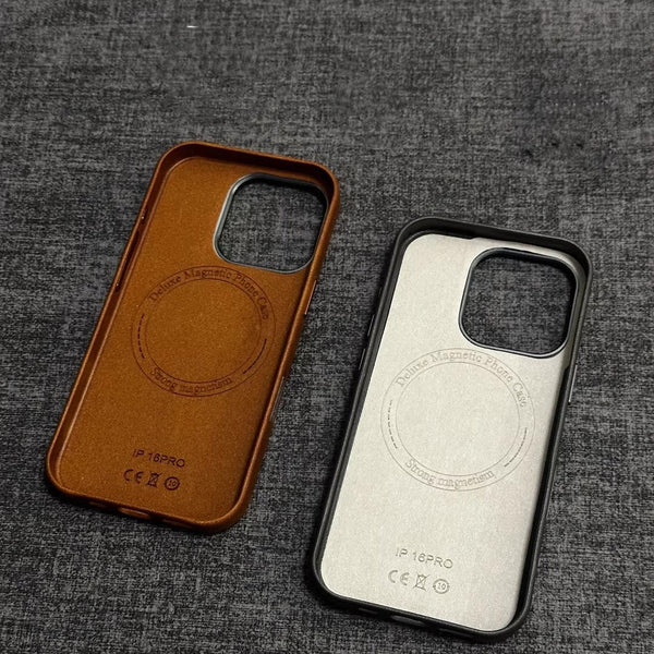 Κλασικό κάλυμμα iPhone από γνήσιο δέρμα