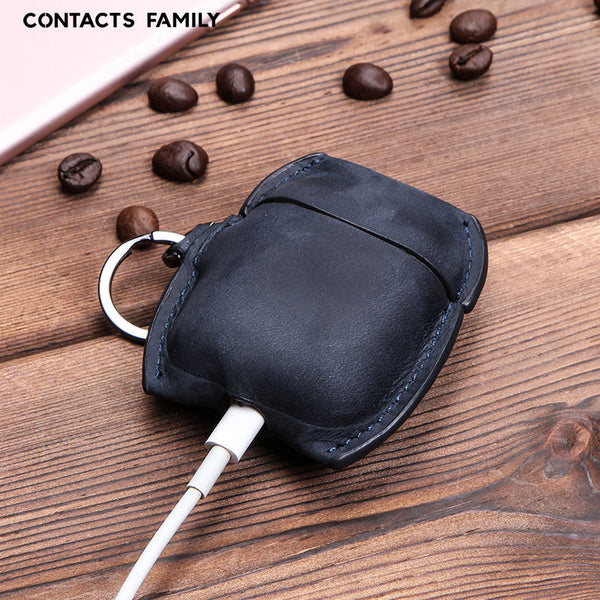 Ægte læder AirPods 1/2 etui