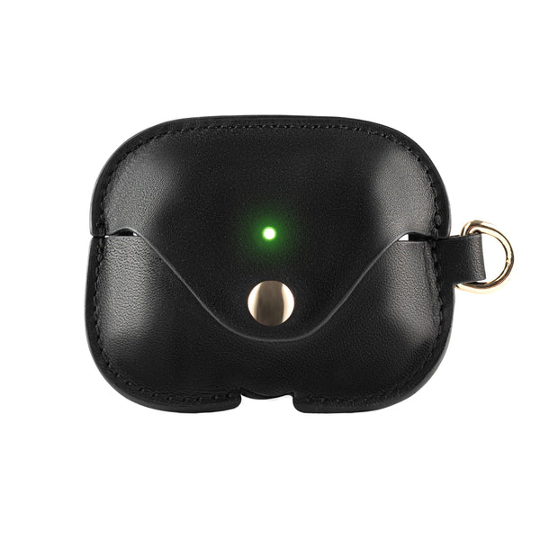 Hochwertige AirPods-Hülle aus echtem Leder mit kostenlosem Lederband