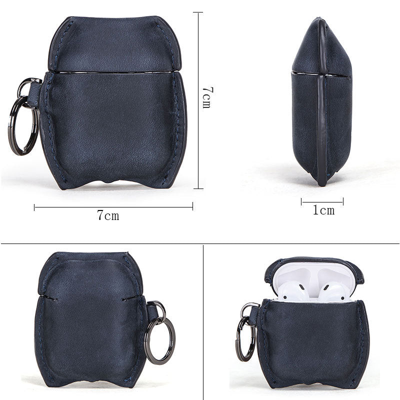 Ægte læder AirPods 1/2 etui