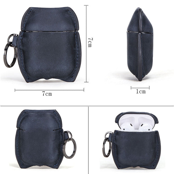 Ægte læder AirPods 1/2 etui