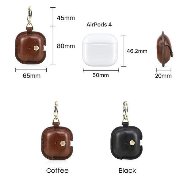 Originální kožené pouzdro AirPods 4