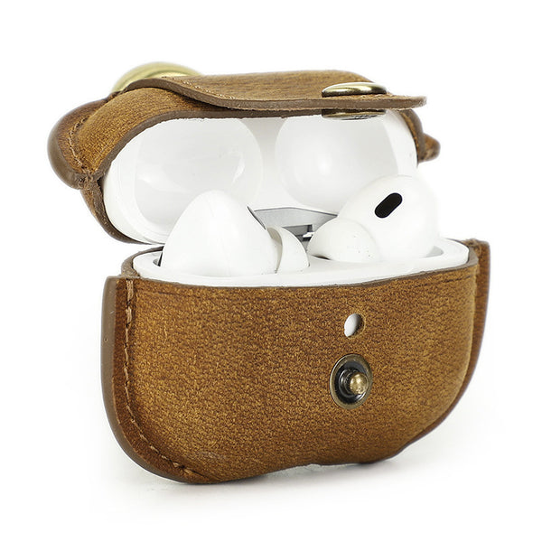 Ægte lædertaske til AirPods Pro/Pro2/3