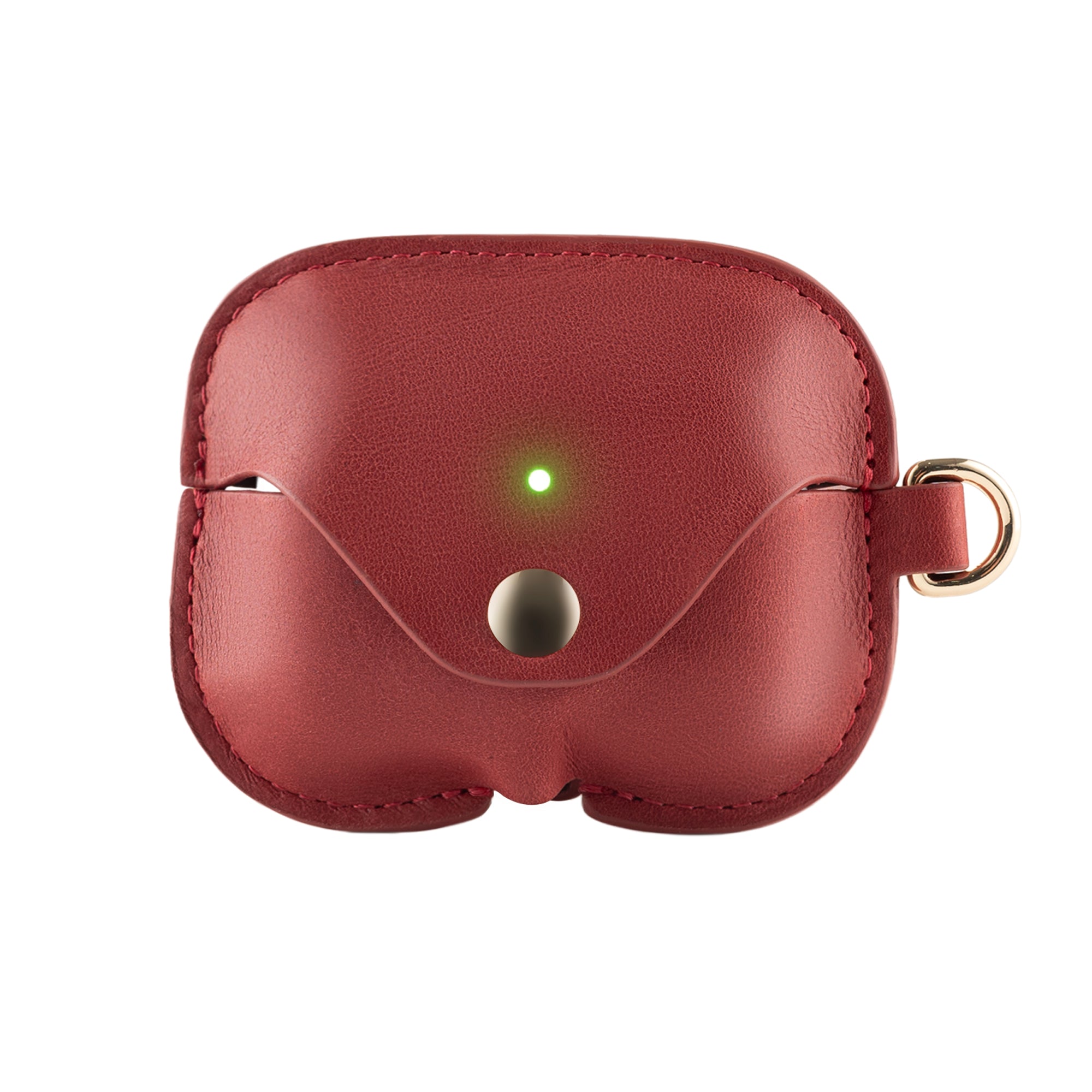 Hochwertige AirPods-Hülle aus echtem Leder mit kostenlosem Lederband