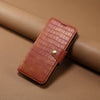 Alligator Print iPhone Case With Wallet And Strap