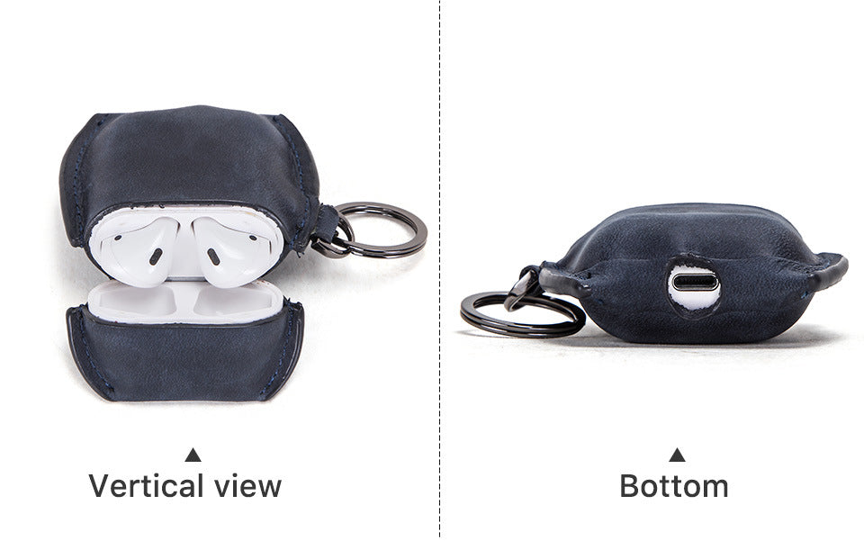 Ægte læder AirPods 1/2 etui
