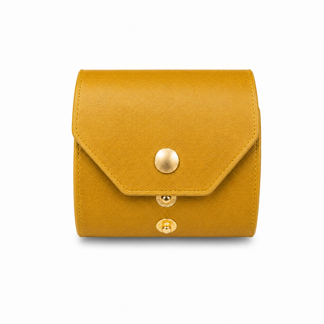 Handcrafted Leather Cash Wrap Wallet — Slim, Minimal, Essential
