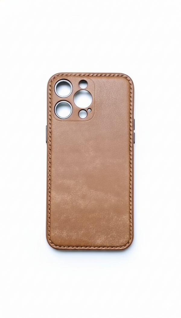 Δερμάτινη θήκη iPhone Full Grain Unibody – The Art of Pure Leather Craft