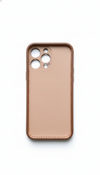 Capa unibody de couro de flor integral para iPhone – A arte do artesanato em couro puro