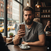 حافظة iPhone مصنوعة يدويًا من الجلد المدبوغ نباتيًا – إصدار عتيق من الزنجار2