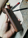 Handcrafted Vegetable-Tanned Leather iPhone Case – Vintage Patina Edition