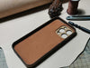 Handcrafted Vegetable-Tanned Leather iPhone Case – Vintage Patina Edition