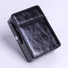 Premium Leather Cigarette Case with Dual Compartments