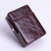 Premium Leather Cigarette Case with Dual Compartments