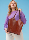 Minimalistische Ledertasche – müheloser Alltagsstil