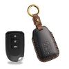 Estuche para llaves Toyota de cuero de primera calidad