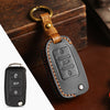 Estuche para llaves Volkswagen de cuero de primera calidad