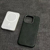 Klassisk iPhone-cover i ægte læder
