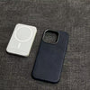 Klassisk iPhone-cover i ægte læder